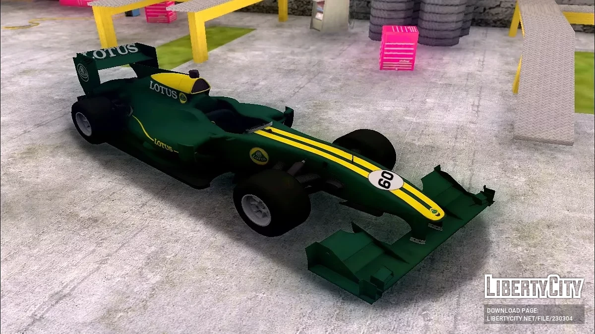 F1 Lotus T125 2011 / GTA San Andreas