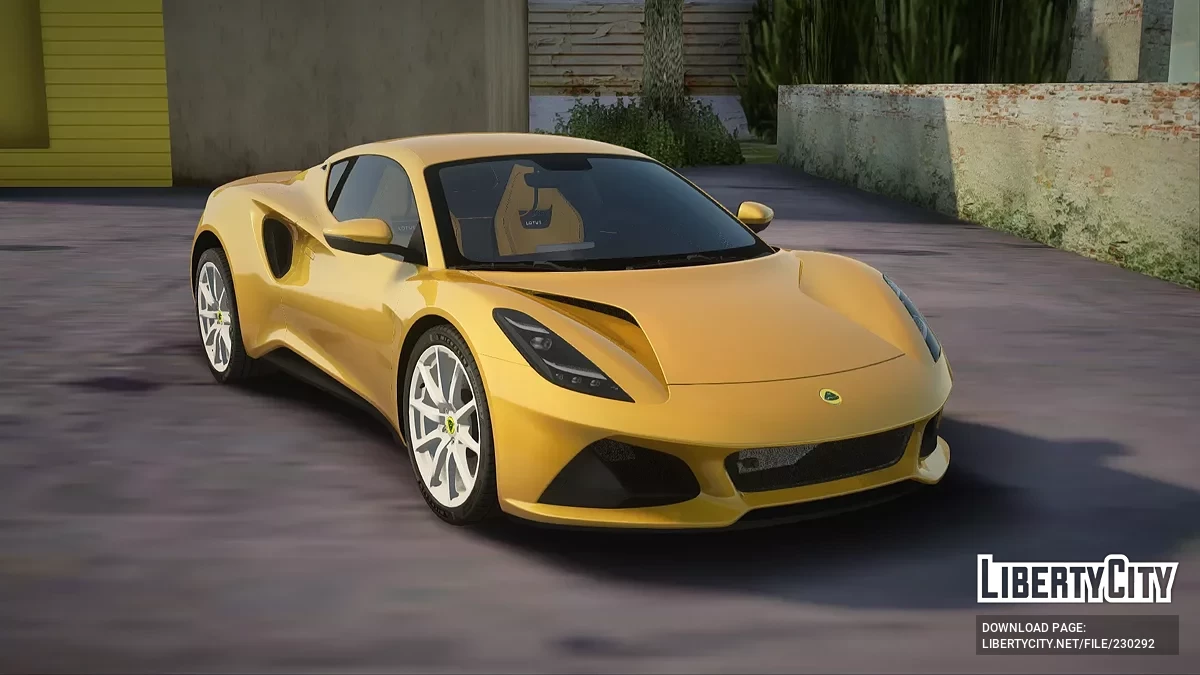 Lotus Emira Turbo SE / GTA San Andreas