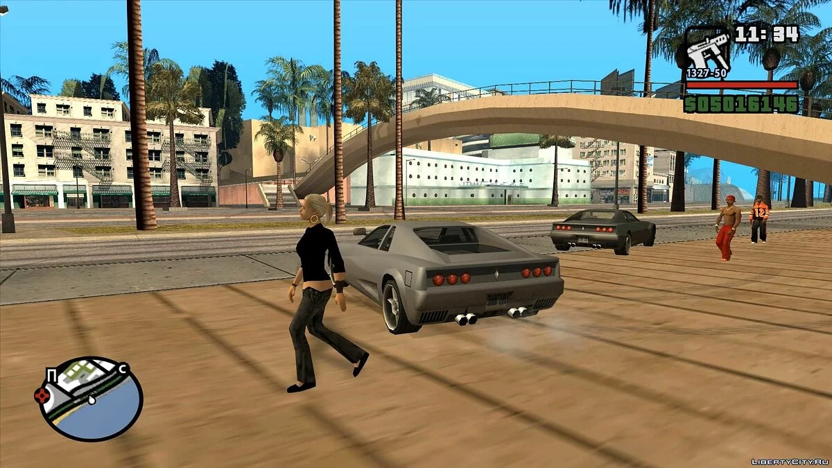 Запись маршрута / GTA San Andreas