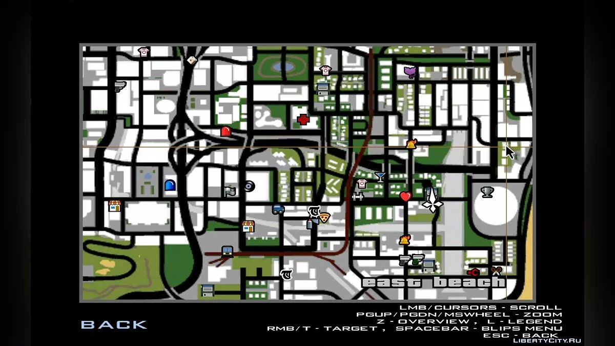 Mehr Symbole auf der Karte! - Mehr Icons im Radar v0.7 / GTA San Andreas