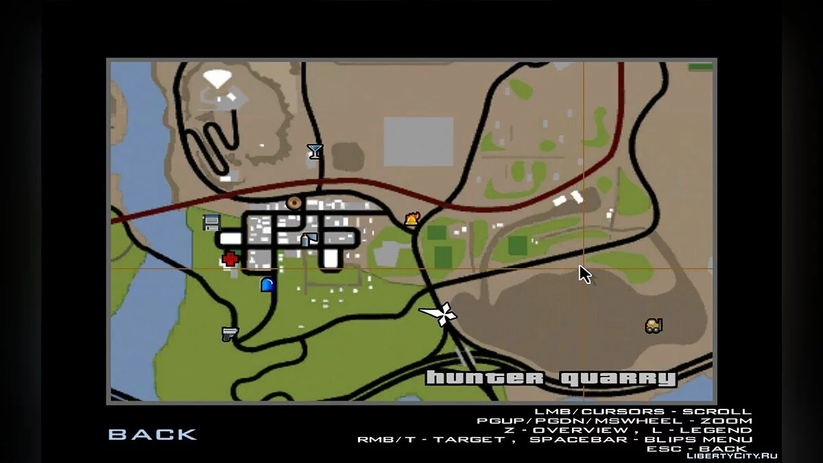 Mehr Symbole auf der Karte! - Mehr Icons im Radar v0.7 / GTA San Andreas