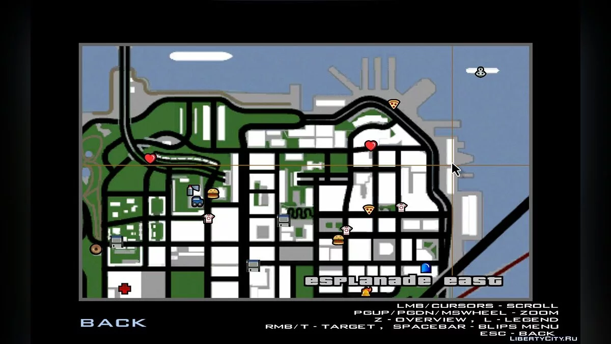 Mehr Symbole auf der Karte! - Mehr Icons im Radar v0.7 / GTA San Andreas