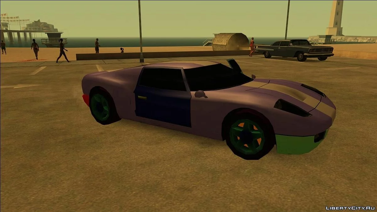 Фарбування автомобілів у RGB кольори - RGB Vehicle Paints v4.2 / GTA San Andreas