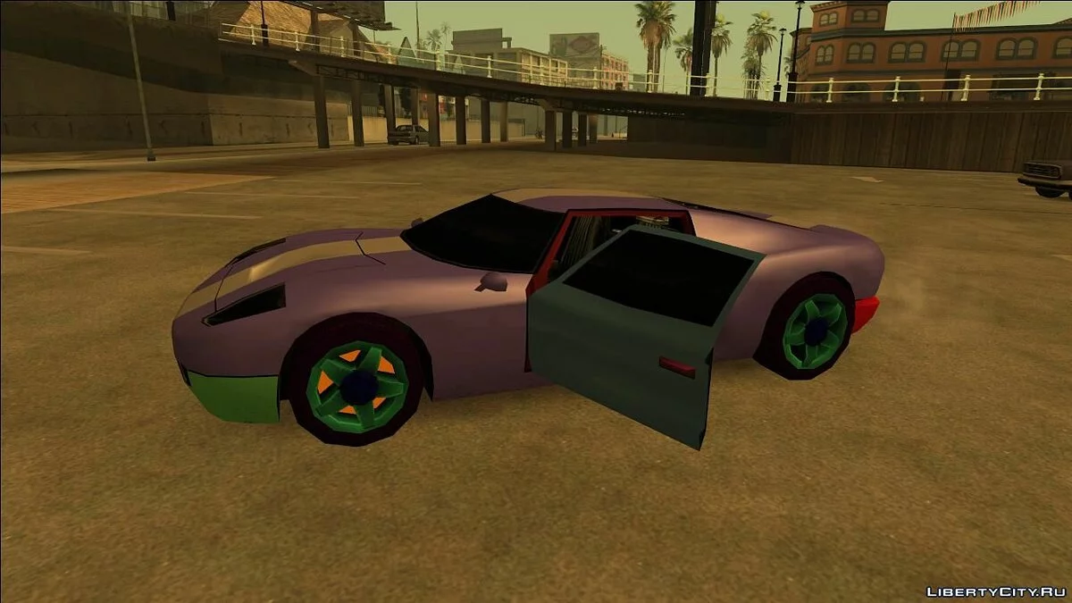 Фарбування автомобілів у RGB кольори - RGB Vehicle Paints v4.2 / GTA San Andreas