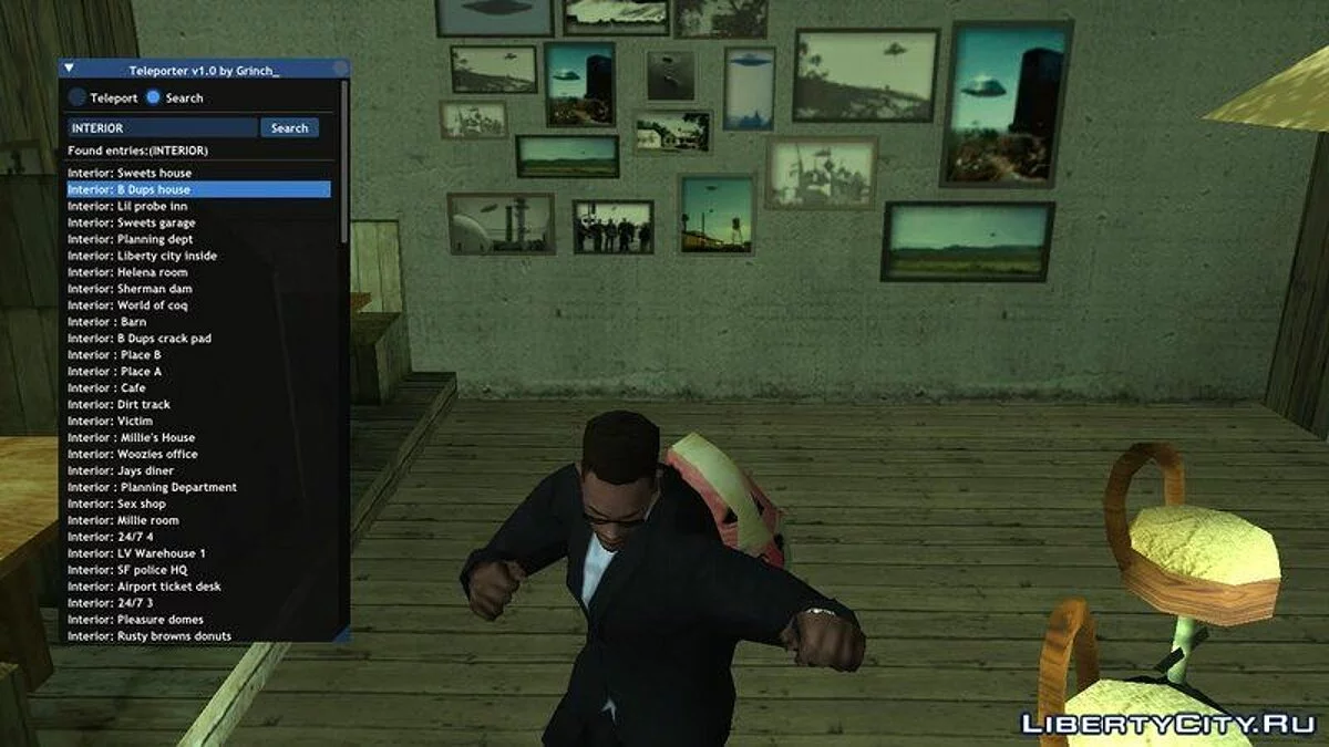 Teletransportador / GTA San Andreas