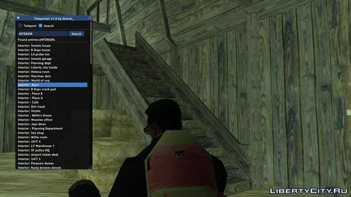 Teletransportador / GTA San Andreas