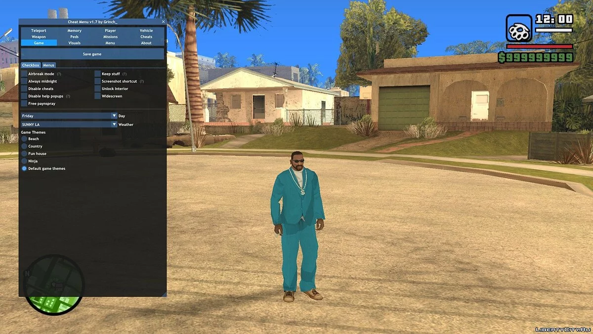作弊菜单 / GTA San Andreas