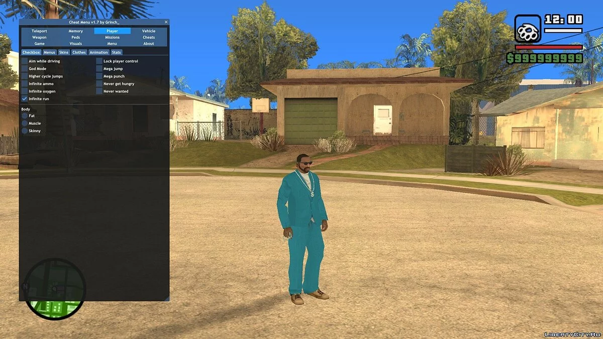 作弊菜单 / GTA San Andreas