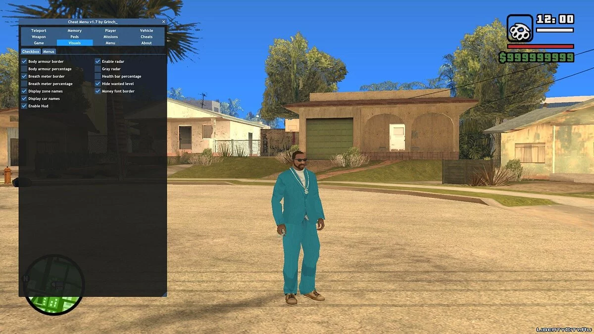 作弊菜单 / GTA San Andreas
