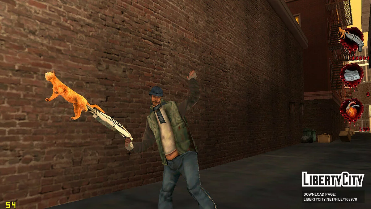 Інтерфейс з Postal 2 (Final) / GTA San Andreas