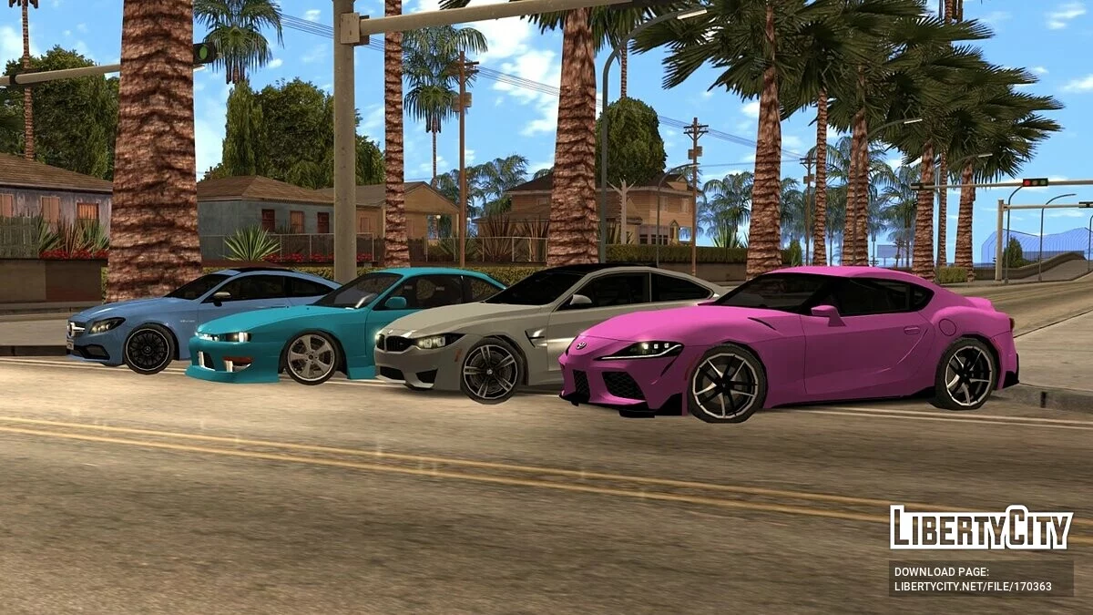 RandomVehicle - different transport / GTA San Andreas
