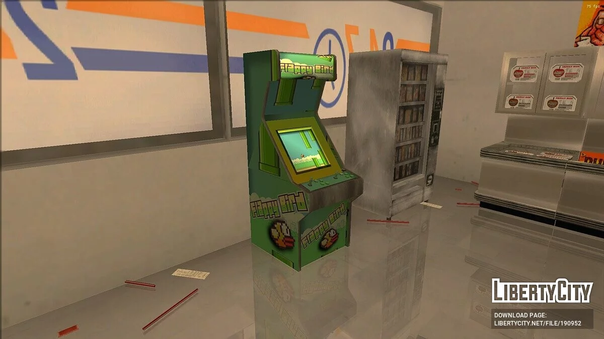 Flappy Bird en Máquinas de Arcade / GTA San Andreas