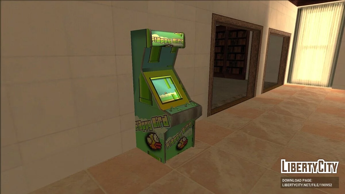 Flappy Bird en Máquinas de Arcade / GTA San Andreas