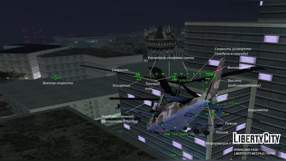 Avionics - script d'aviation / GTA San Andreas