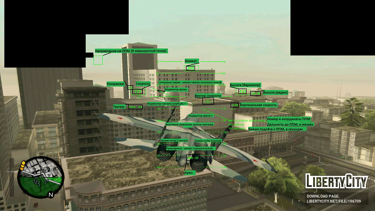Avionics - script d'aviation / GTA San Andreas