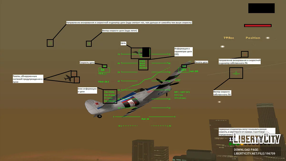Avionics - script d'aviation / GTA San Andreas