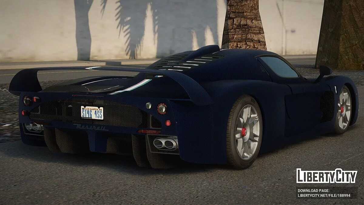 2004 مازيراتي MC12 أزرق كربوني / جي تي إيه سان أندرياس