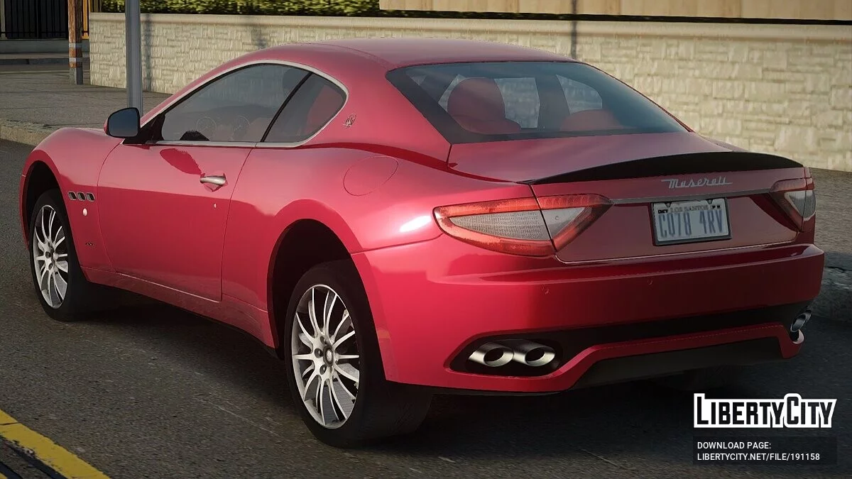 2010 Maserati Gran Turismo S Versão Spoiler / GTA San Andreas