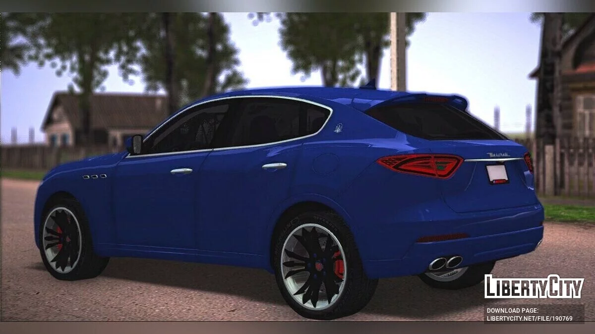 Maserati Levante 2017 / GTA San Andreas