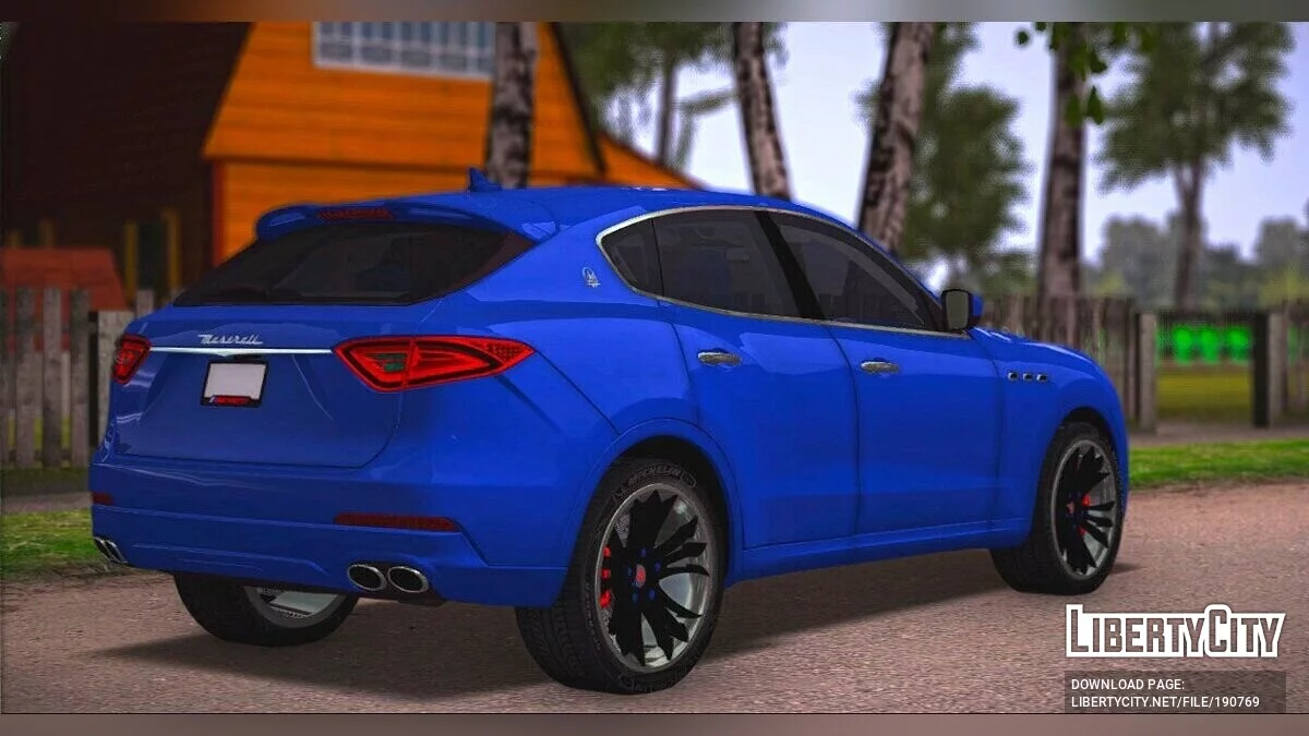 Maserati Levante 2017 / GTA San Andreas