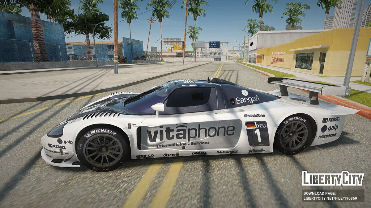 Maserati MC-12 GT1 Sports / GTA San Andreas
