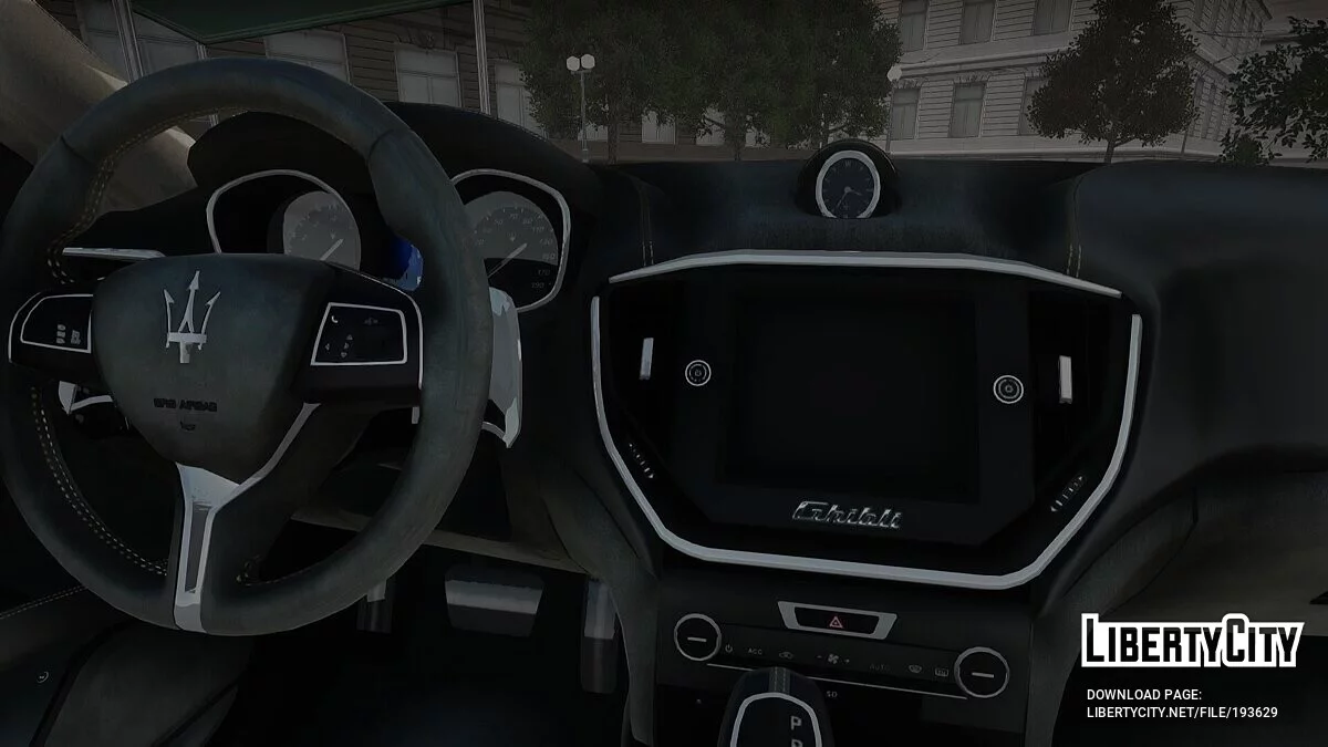 Maserati Ghibi Taxi / GTA San Andreas