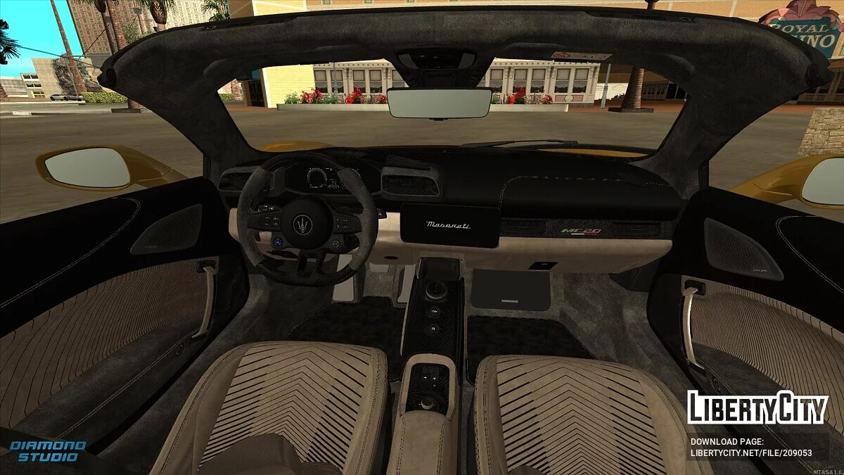 Maserati MC20 Cielo Performance 2024 + CCD / GTA San Andreas