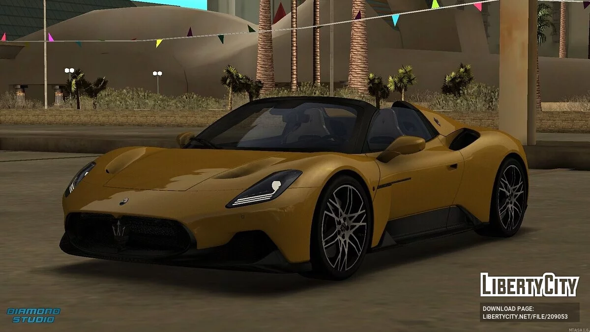 Maserati MC20 Cielo Performance 2024 + CCD / GTA San Andreas