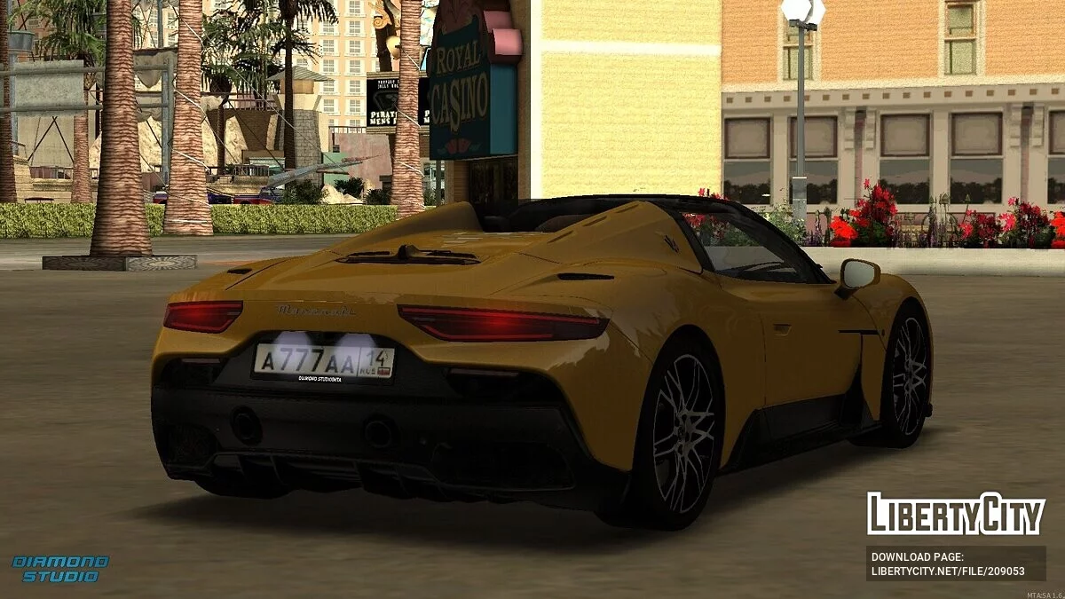 Maserati MC20 Cielo Performance 2024 + CCD / GTA San Andreas