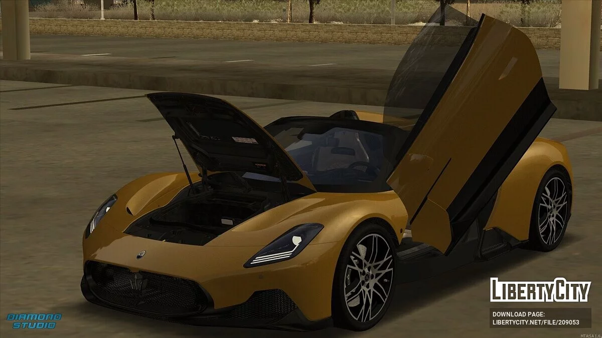 Maserati MC20 Cielo Performance 2024 + CCD / GTA San Andreas