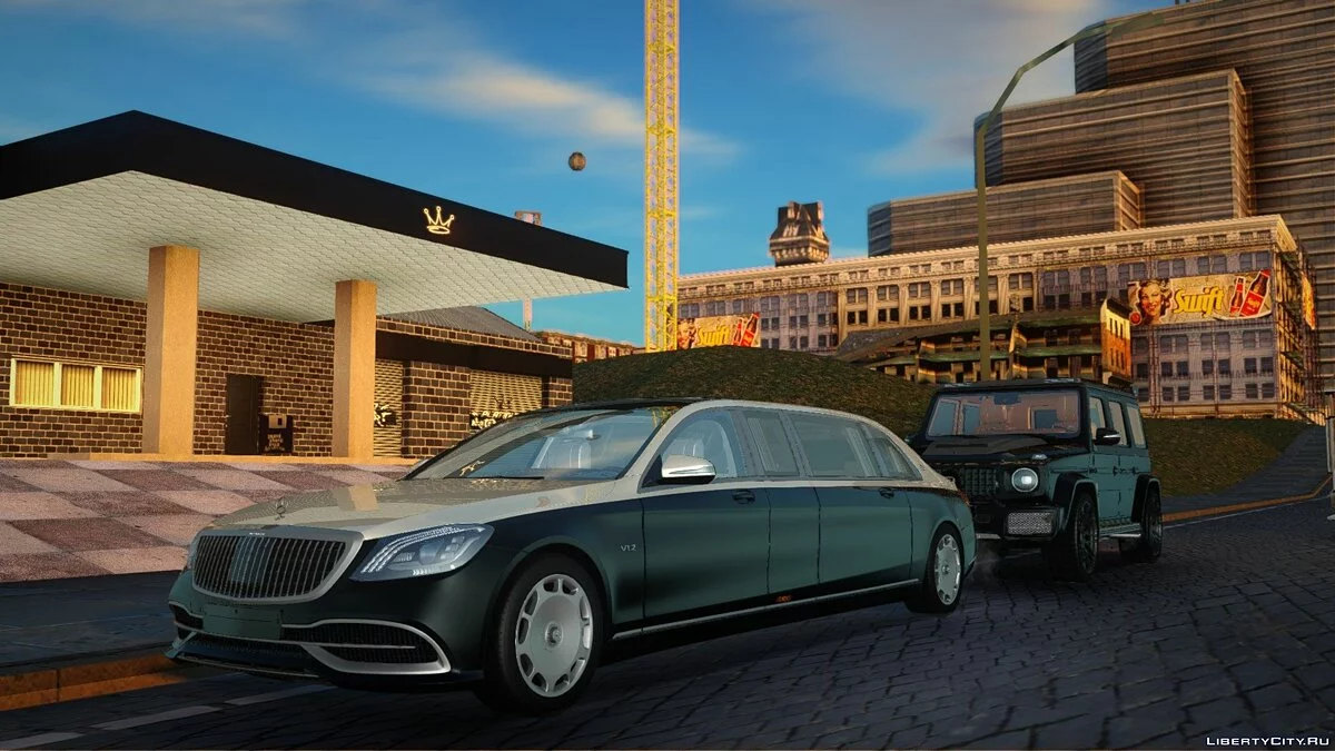 Mercedes‑Maybach Pullman 2019 / GTA San Andreas