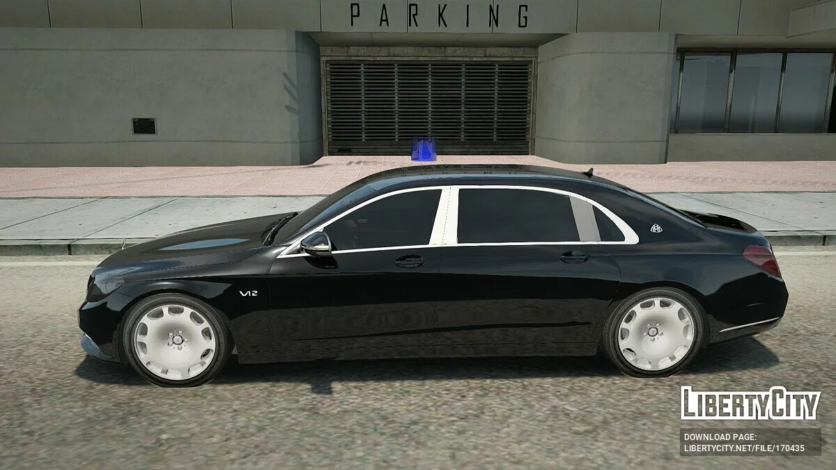 Mercedes-Maybach S600 / GTA San Andreas