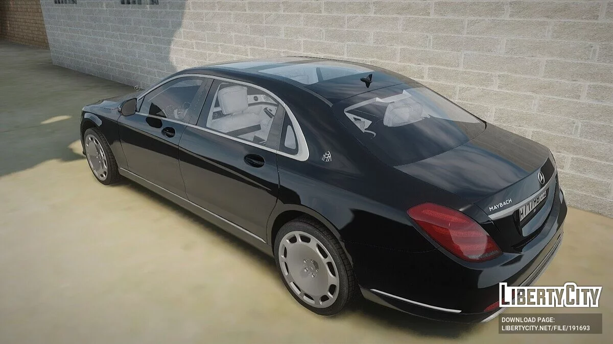 Mercedes-Benz X222 S600 Maybach / GTA San Andreas