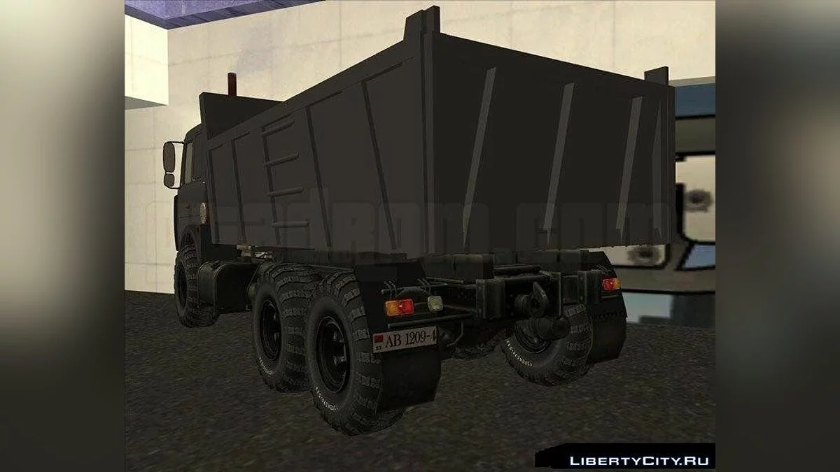 MAZ 6317 and GKB 8350 Dump Truck / GTA San Andreas