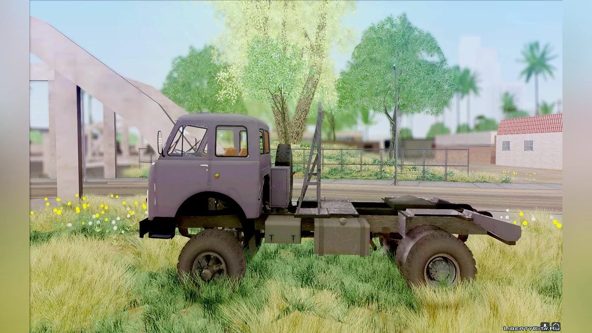 MAZ 509A Timber Truck / GTA San Andreas