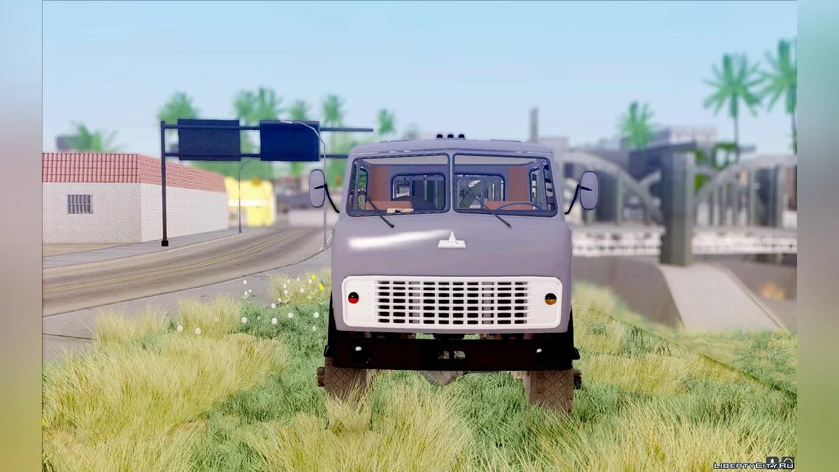 MAZ 509A Timber Truck / GTA San Andreas