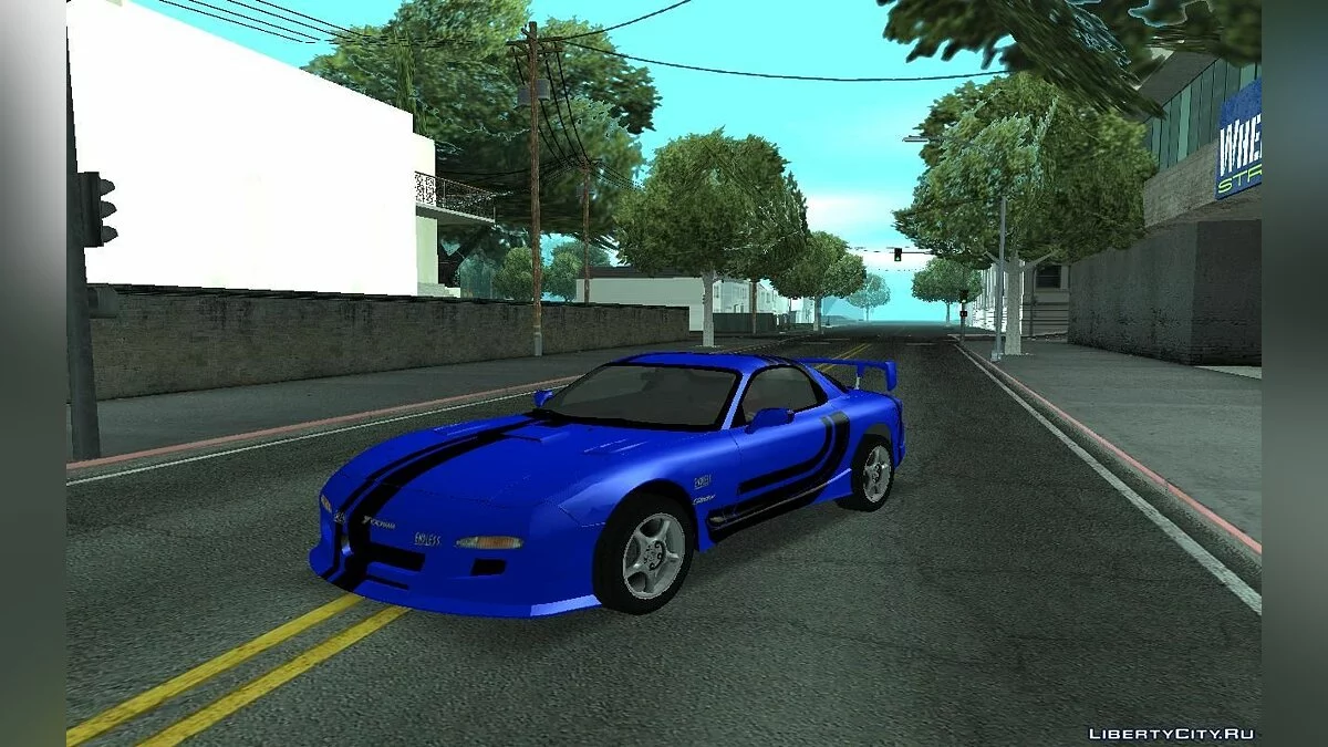 Mazda RX-7 modifiable / GTA San Andreas