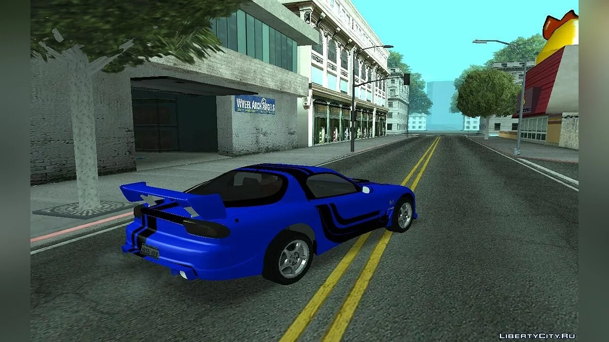 Mazda RX-7 modifiable / GTA San Andreas