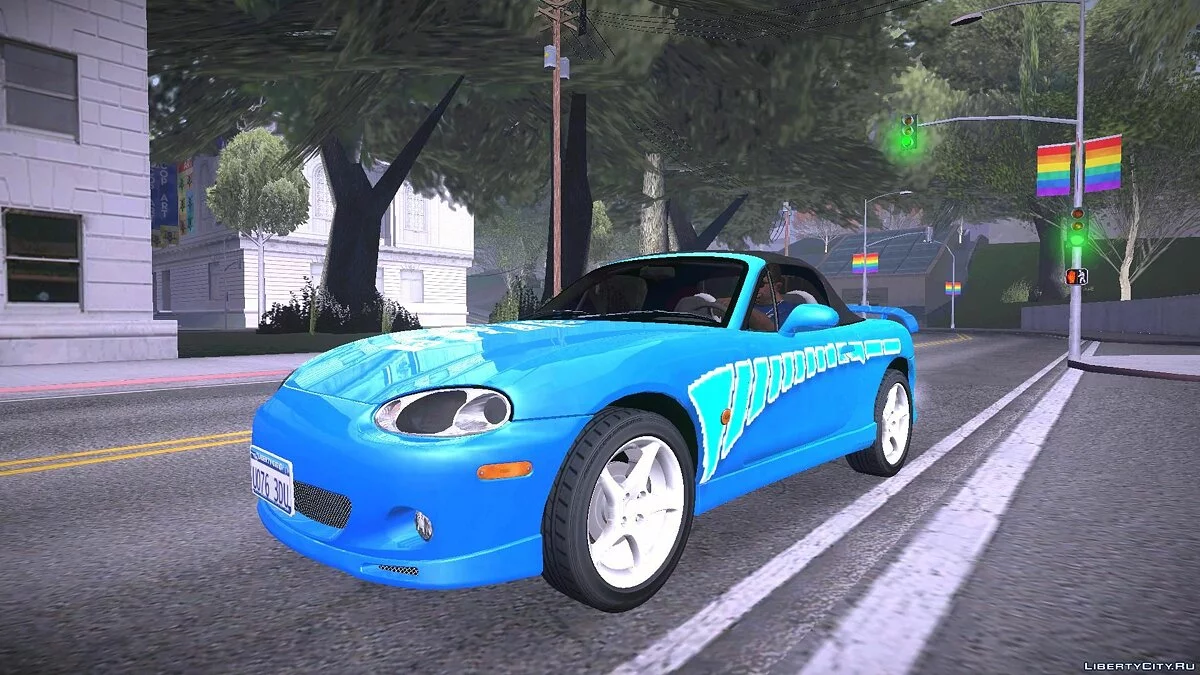 Mazda MX-5 Miata Personalizable / GTA San Andreas