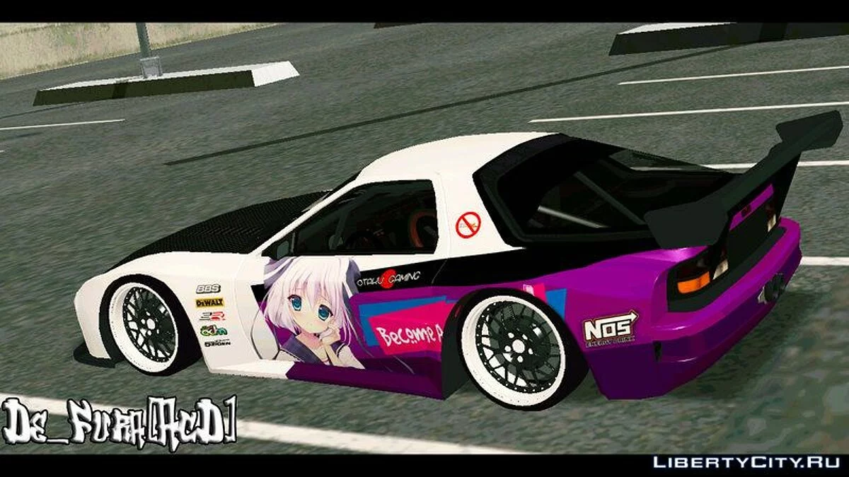 Mazda RX-7 FC Itasha / GTA San Andreas