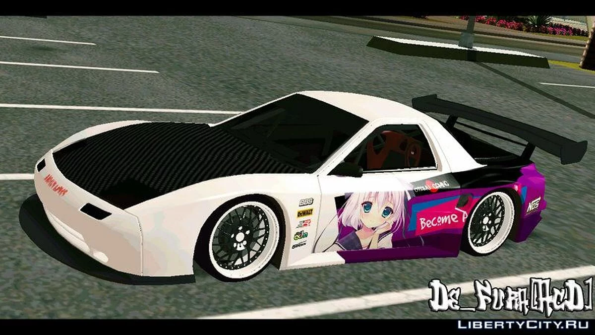 Mazda RX-7 FC Itasha / GTA San Andreas