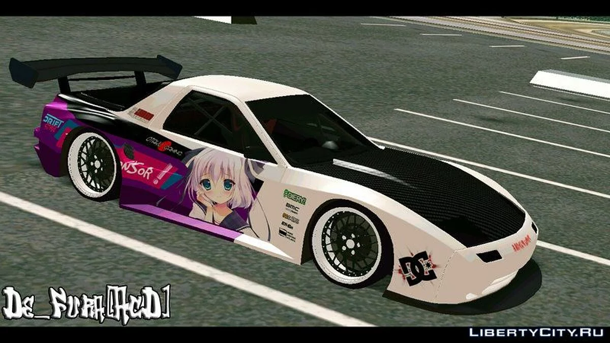 Mazda RX-7 FC Itasha / GTA San Andreas