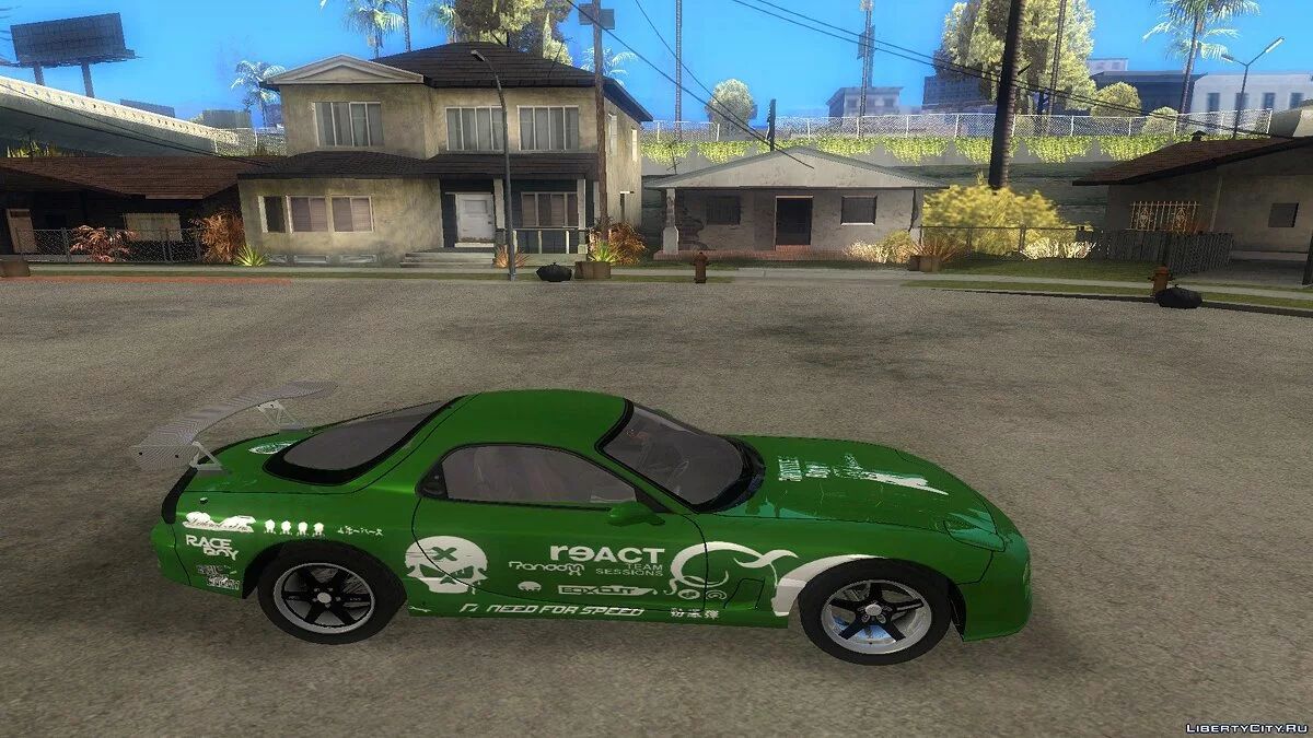 NFS Prostreet RX-7 Версія NFS Undercover V2 / GTA San Andreas