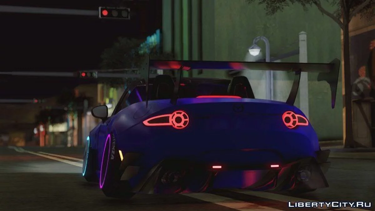 Mazda MX-5 Miata Cyberpunk / GTA San Andreas