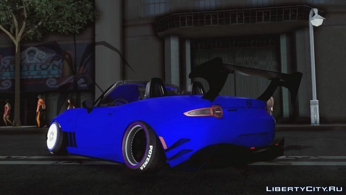 Mazda MX-5 Miata Cyberpunk / GTA San Andreas