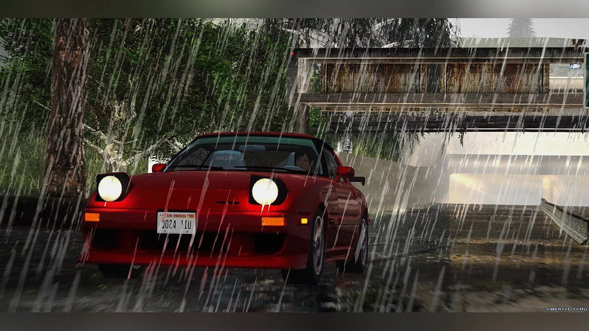 1985 Mazda RX-7 GSL-SE v1.01 (USDM) / GTA San Andreas