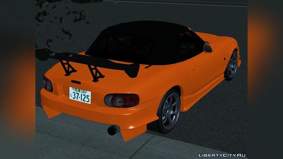 Перший етап D п'ята стадія Омія Сатоші Мазда Міата MX-5 NB8c / GTA San Andreas