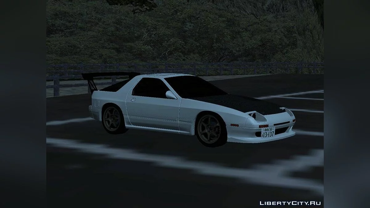 Initial D Quinta Temporada Ryosuke Mazda RX-7 FC3s / GTA San Andreas