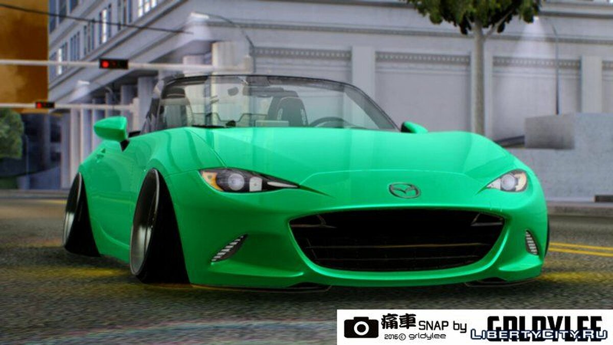 Mazda Miata with Crazy Camber for GTA San Andreas
