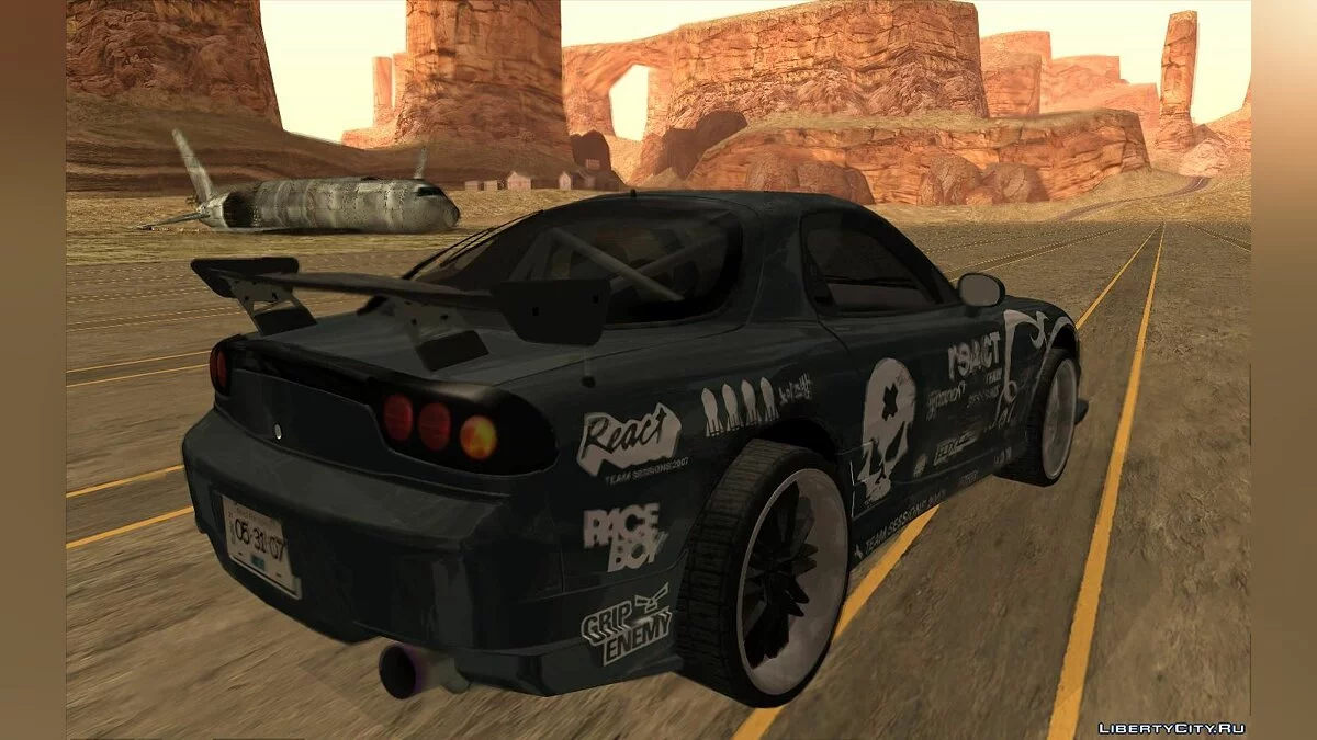 Mazda RX-7 FD3S - R3ACT Team Sessions / GTA San Andreas